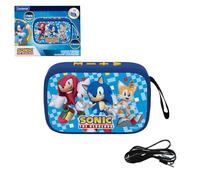 Lexibook, Sega Sonic The Hedgehog, Altoparlante Bluetooth Portatile, Wireless, USB-C, Scheda SD/TF, Batteria Ricaricabile, Blu, BT018SNLXB