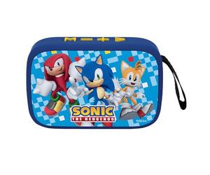Lexibook, SEGA Sonic the Hedgehog, Altoparlante Bluetooth portatile, wireless, USB-C, scheda SD/TF, batteria ricaricabile, Blu, BT018SN