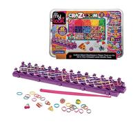 Lexibook, Set Gigante Studio Elastico per Tessitura Tutto-in-Uno, Blu Verde Rosso Giallo Arancione Rosa Viola Nero, CRLOOM7