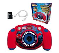 LEXIBOOK Macchina fotografica per bambini con funzione foto e video, Spiderman