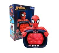 Lexibook, Spider-Man, Gioco Pop It, Bolle Luminose, Rosso, JG500SPLXB | Gioco Pop It Spider-Man con 10 bolle luminose, 999 livelli, 6 modalità ed effetti sonori per riflessi rapidi.