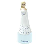 Lexibook Frozen Notturna e Altoparlante per la Stanza dei Bambini, Cambio Colore, Luce soffusa, Funzionamento a Batteria, Blu/Rosso, Medium
