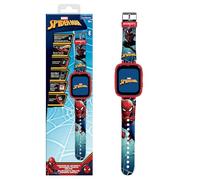 Lexibook, Spider-Man, Orologio Bluetooth con Schermo a Colori Spider-Man con Fotocamera e Memoria da 8 GB, Rosso, DMW071SP