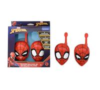 Lexibook, Spider-Man, Spider-Man 3D walkie-talkies, Portata 500m, 2 canali di Comunicazione, Clip per Cintura, Rosso, TW18SPLXB