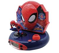 Lexibook Spider Man in sveglia con proiettore 3D