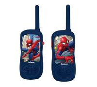 Lexibook Spiderman Walkie-Talkie, Clip da Cintura, Batteria, Rosso e Blu, TW11SPLXB