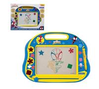 Lexibook, Spidey e i Suoi Fantastici Amici, Lavagna Magnetica Multicolore, Superficie da Disegno Riutilizzabile, Accessori Inclusi, Formato A5, Blu e Giallo, CRSP550