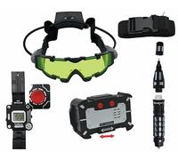 Lexibook, Spy Mission, Kit Completo da Spia (Penna a Inchiostro Invisibile, cambiavoce, Occhiali per la Visione Notturna, Orologio decodificatore), per Bambini, RPSPY10