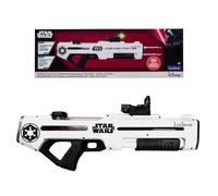 Lexibook, Star Wars, Blaster d'Acqua elettronico Ricaricabile, Effetti Luce e Suono, Serbatoio da 680 ml, Portata Fino a 10 m, 3 modalità, Mirino a Punto Verde, Nero/Bianco, WG20SW