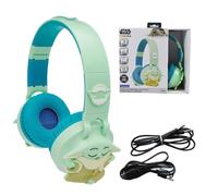 Lexibook, Star Wars, Cuffie Bluetooth Grogu con luci, Verde, HPBT015SWLXB