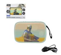Lexibook, Star Wars, speaker Bluetooth compatto TWS, Giallo/Verde, BT018SW