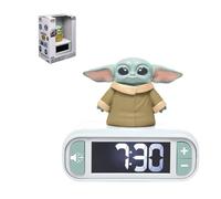 Lexibook, Star Wars, Sveglia - Luce Notturna Grogu con Effetti sonori, Verde, RL800SW