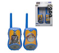 Lexibook, Star Wars, Walkies Talkies per bambini, portata fino a 200 m, 2 canali, antenna rigida, clip per cintura inclusa, TW12SWLXB