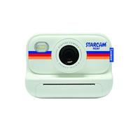 Lexibook, STARCAM Print HD, fotocamera con stampante istantanea, foto, video, selfie, musica, funzioni di gioco, kit di personalizzazione e scheda SD da 32 GB inclusa, bianco, DJ165