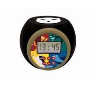Lexibook Sveglia con proiettore Harry Potter con Snooze Funzione, Luce Notturna con Timer, Schermo LCD, a Batteria, RL977HPLXB