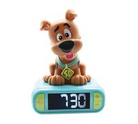 Lexibook Lexibook-RL800SD Sveglia Digitale Luce Notturna Snooze, Orologio per Bambini, Scooby-Doo Luminoso, Colore Blu, Batterie Non Incluse, Multicolore, Taglia Unica