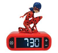 LEXIBOOK, Miraculous Cat Noir, Digital Alarm Night Light Snooze, Clock, Luminous