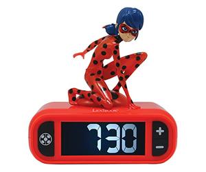 Lexibook - Sveglia digitale Scooby-Doo per Bambini con Luce Notturna Snooze, Orologio per Bambini, Scooby-Doo Luminoso, Colore blu - RL800SD
