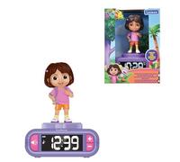 Lexibook, Sveglia - Luce Notturna Dora con Effetti sonori, Viola, RL800DOR