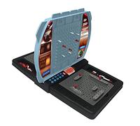 Lexibook, Talking Sea Battle (francese, inglese, spagnolo, portoghese), gioco da tavolo elettronico per 1 o 2 giocatori, interattivo, effetti luminosi e sonori, strategia, funzionamento a batteria