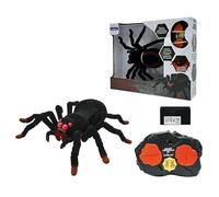 Lexibook, Tarantola/ragno realistico telecomandato, 8 zampe pelose, 2 mandibole, effetti luminosi negli occhi, telecomando incluso, SPIDER01
