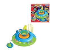 Lexibook, Torno da Vasaio Motorizzato per Bambini, Kit Creativo con Argilla Naturale, Colori, Strumenti di Modellazione e Accessori, Verde, CRPOT1LXB