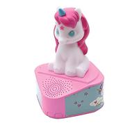 Lexibook- Speakers Portatili Altoparlante di Unicorno, Figura Leggera, Bluetooth 5.0, Porta USB Tipo C, Colore Rosa, RLT100ES