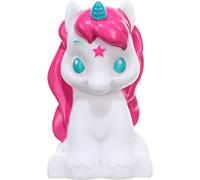 Lexibook, Unicorno, Luce notturna a colori per la stanza dei bambini, cambio di colore, luce uniforme, Batteria inclusa, Bianco, NLJ01UNI