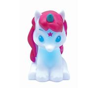 Lexibook, Unicorno, Luce Notturna a Colori per la Stanza dei Bambini, Cambio di Colore, Luce Uniforme, Batteria Inclusa, Bianco, NLJ01UNILXB