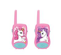 Lexibook - Unicorno Walkie-talkie Clip da cintura Batteria, Rosa, TW12UNI