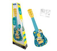 Lexibook Universal Cattivissimo Me 3 Minions, La mia Prima Chitarra, 6 Corde in Nylon, 53 cm, Guida Inclusa, Blu/Giallo, K200DESLXB