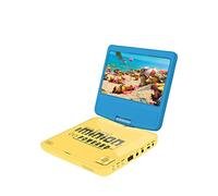 Lexibook Universal Cattivissimo Me Minions Lettore Dvd Portatile, LCD da 7 ", 2 Altoparlanti, Batteria Ricaricabile, Giallo/Blu, DVDP6DES