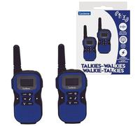 Lexibook, Walkie-Talkie Fino a 5 km, Blu Nero, TW60