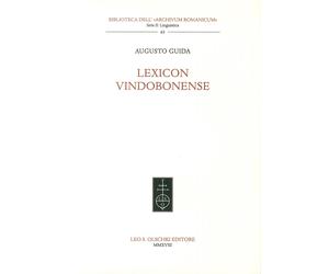 Lexicon Vindobonense. - [Casa Editrice Leo S. Olschki]