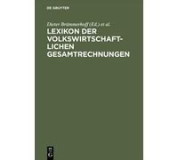Lexikon der Volkswirtschaftlichen Gesamtrechnungen (Copertina rigida)