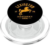 Lexington KY USA - Cavallo equestre con design invecchiato PopSockets PopGrip per MagSafe