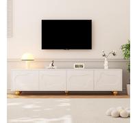 Lexiou Mobile TV a forma di nuvola, 180 x 40 x 45 cm, con 5 gambe di supporto, portata fino a 65 kg