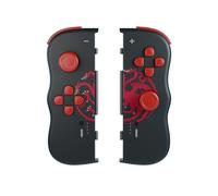 HBO Game of Thrones Targaryen - Wireless TwinPads for Nintendo Switch, Motion Detection, Gyroscope, 256-Bit Vibration, 300mAh Battery, Black Design