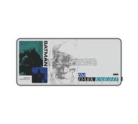 Lexip Tappetino per mouse XXL Batman The Dark Knight, Neoprene, 90 x 40 cm, superficie micro-testurizzata, Made in Gotham City