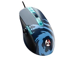 Lexip x Tsume - Mouse Naruto Shippuden - Joystick analogico da 12 pulsanti e azioni programmabili, peso regolabile, sensore ottico PAW3327 da 100 a 12.000 DPI (Kakashi)