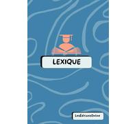 Lexique & Bloc-Notes 2-en-1 - Motif organique Bleu Océan: Un carnet astucieux pour noter, retenir l’essentiel et organiser ses idées avec style.