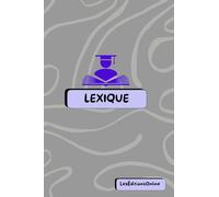 Lexique & Bloc-Notes 2-en-1 - Motif organique Gris Perle: Un carnet astucieux pour noter, retenir l’essentiel et organiser ses idées avec style.