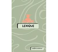 Lexique & Bloc-Notes 2-en-1 - Motif organique Vert Pistache: Un carnet astucieux pour noter, retenir l’essentiel et organiser ses idées avec style.