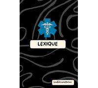 Lexique + Bloc-notes infirmier 2-en-1 - Format poche 4x6 - Spécial étudiants IFSI - Couverture Organique "Noir Profond": Le compagnon compact pour tes ... - pratique, malin, et conçu pour le terrain