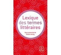 Lexique des termes littéraires