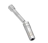 LEXIVON Chiave a Bussola per Candela da 16mm, Chiave con snodo per Candele 5/8", Bussola per Candela, Attacco da 3/8", per Chiave dinamometrica, Chiave a cricchetto, Lunghezza: 15cm (LX-121)