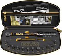 LEXIVON Chiave Dinamometrica Bici/Moto 1/4 2~26 Nm Set da 15 Pezzi di Punte