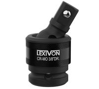 LEXIVON Impact - Adattatore universale girevole per bussola, Cr-Mo, attacco