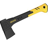 LEXIVON V14 Ascia Spaccalegna da Campeggio, Accetta Sopravvivenza, 14” (36 cm), Impugnatura Ergonomica, Manico Leggero in Vetroresina, Fodero Protettivo Portatile Incluso (LX-V14)