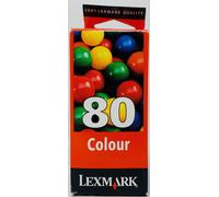 LEXMARK 12A1980E 80 CARTUCCIA ORIGINALE COLORE 3200/5000/5700/7000/45/Z11/Z31
